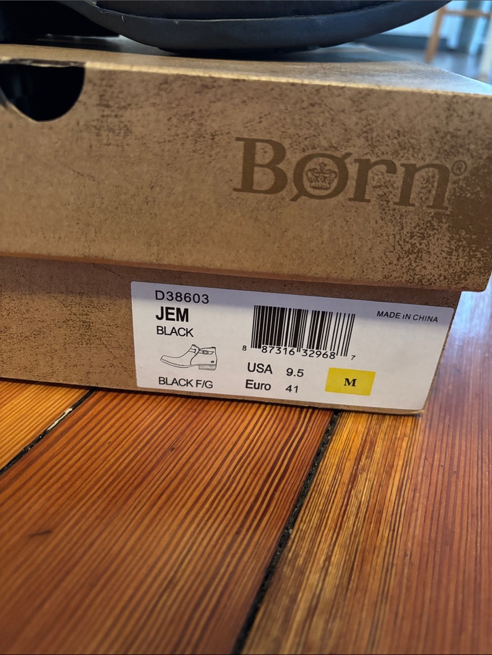 Born Black Leather Boots - Picture 8 of 8